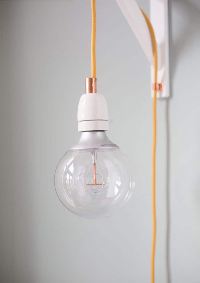 interieur van een creatieveling - lamp DIY